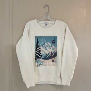 NWT Wildfox Les Alpes Sweatshirt sz S